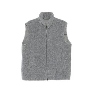 Herno Men Flannel Zipped Vest